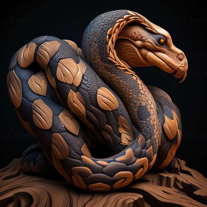 Animals Python europaeus